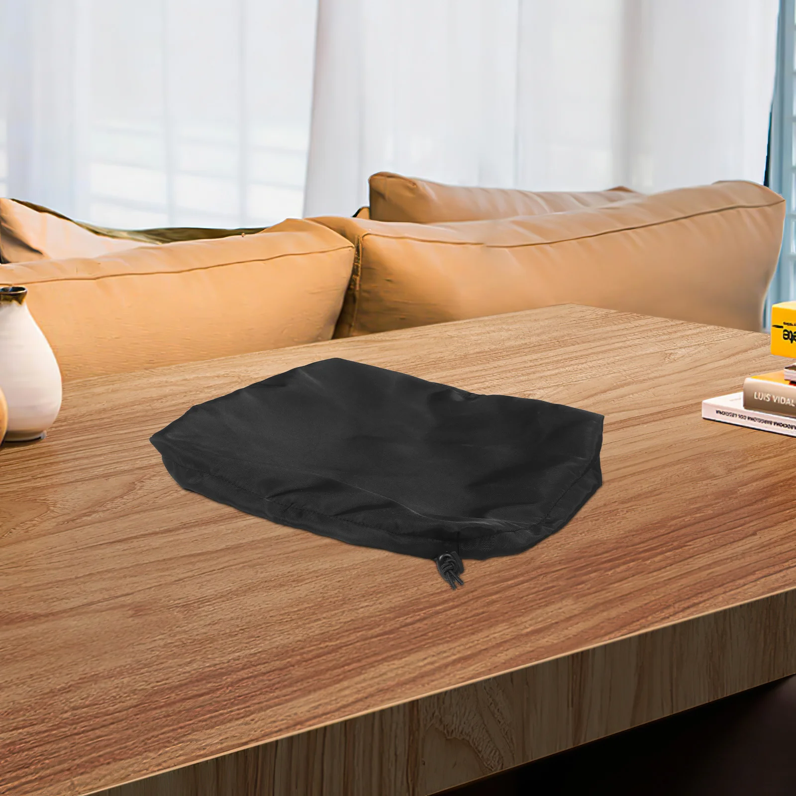 Waterproof Universal Audio Mixer Cover Black Nylon Protective Sleeve Reusable Protective Cover for Recording Console Dustproof