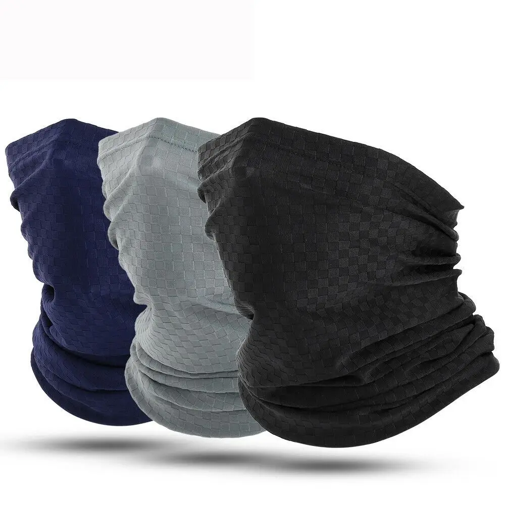 

Крутая гетра на шею, чехол для лица, дышащая бандана, шарф-труба UPF50 + УФ-защита, летняя уличная одежда для велоспорта, рыбалки, мотоцикла