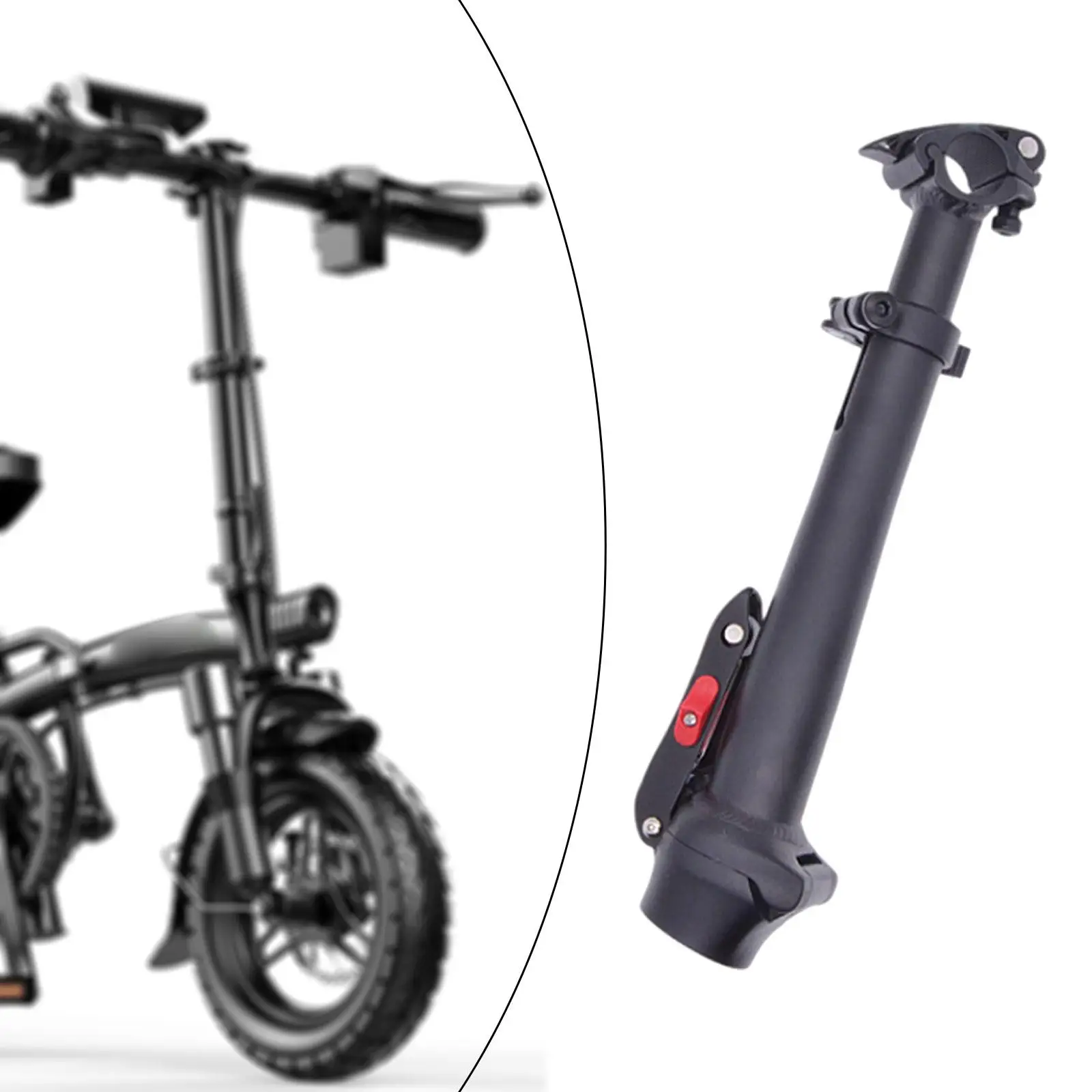 

Folding Bike Stem Spare Parts Premium Easy Installation Accessories Aluminum