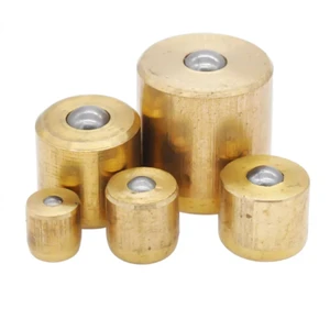 Brass Press Fit Tipo Oil Cup Ball, Botão, Hit & Miss Spring Nozzle, graxa lubrificante, motor a gás, peça de reposição do reparo do motor 10 principais vendas pataugas - №10