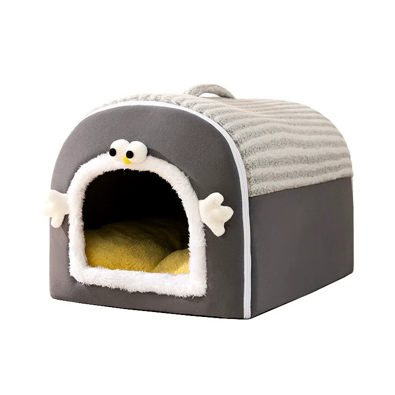 

Winter Warm Large Dog House Bed Dog Kneel Cat Mats House Cushion Pet Sleeping Sofa Beds Mat for Large and Small Dog