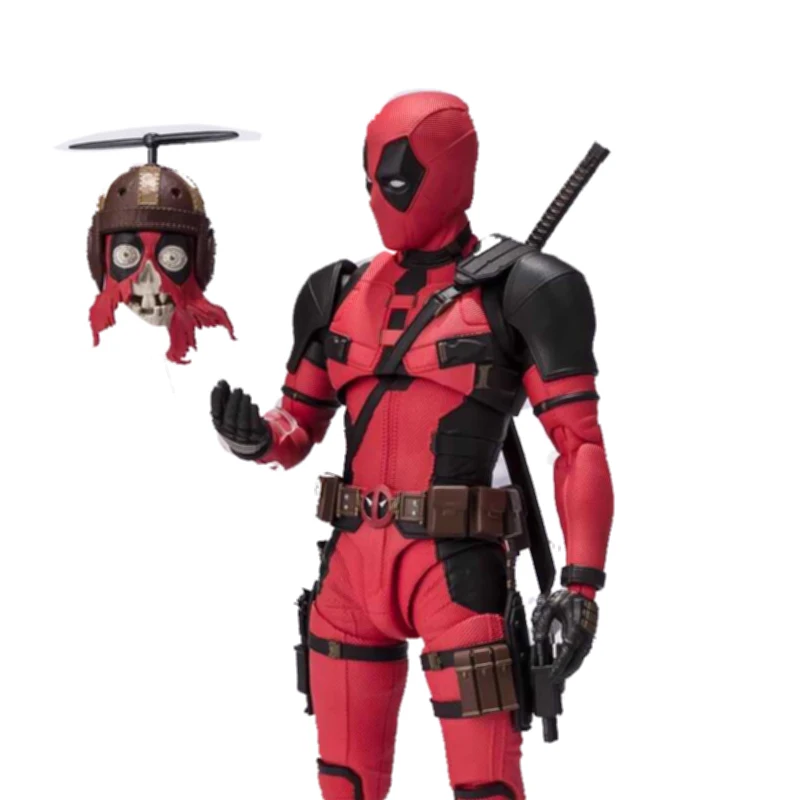 Deadpool Action Figure SHF Deadpool & Wolverine Wade Winston Wilson Figuren Gezamenlijk Beweegbaar Model Film Speelgoed voor Kinderen Gift