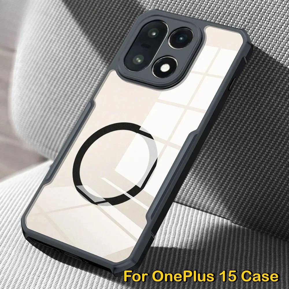 

Противоударный прозрачный чехол с воздушной подушкой для OnePlus 15 13 12 11 R Nord Ace 6 5 4 3 2 T Pro, полностью защитный мягкий чехол из ТПУ для камеры телефона