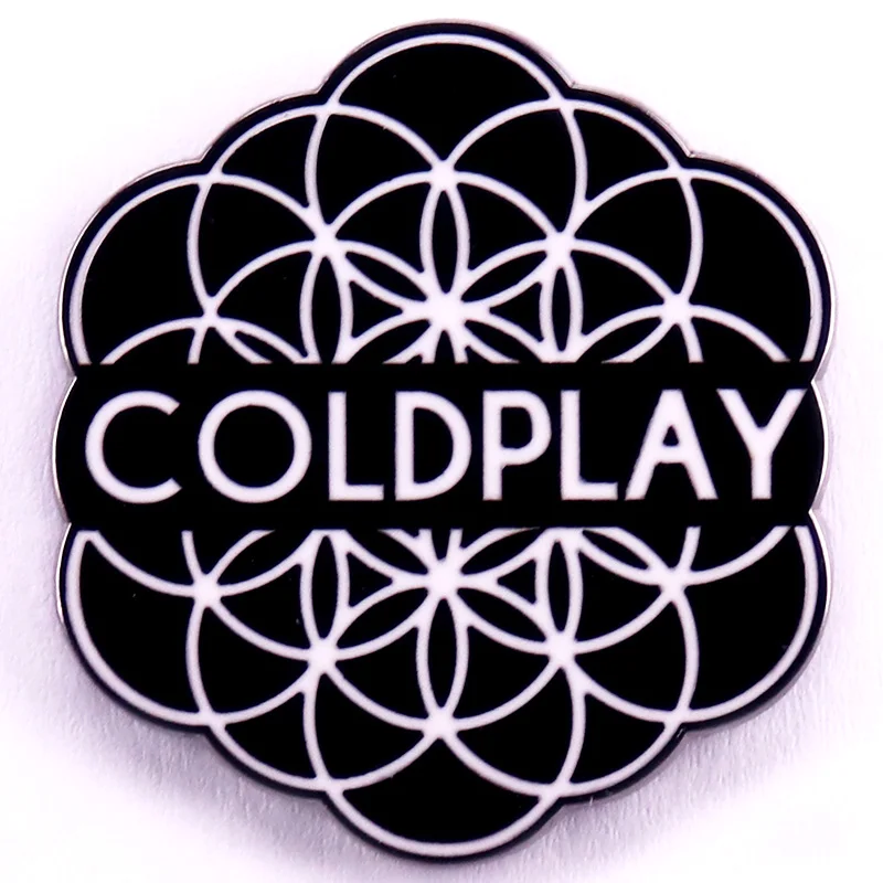 British Rock Band Logo Badge Punk Rock Music Enamel Pin