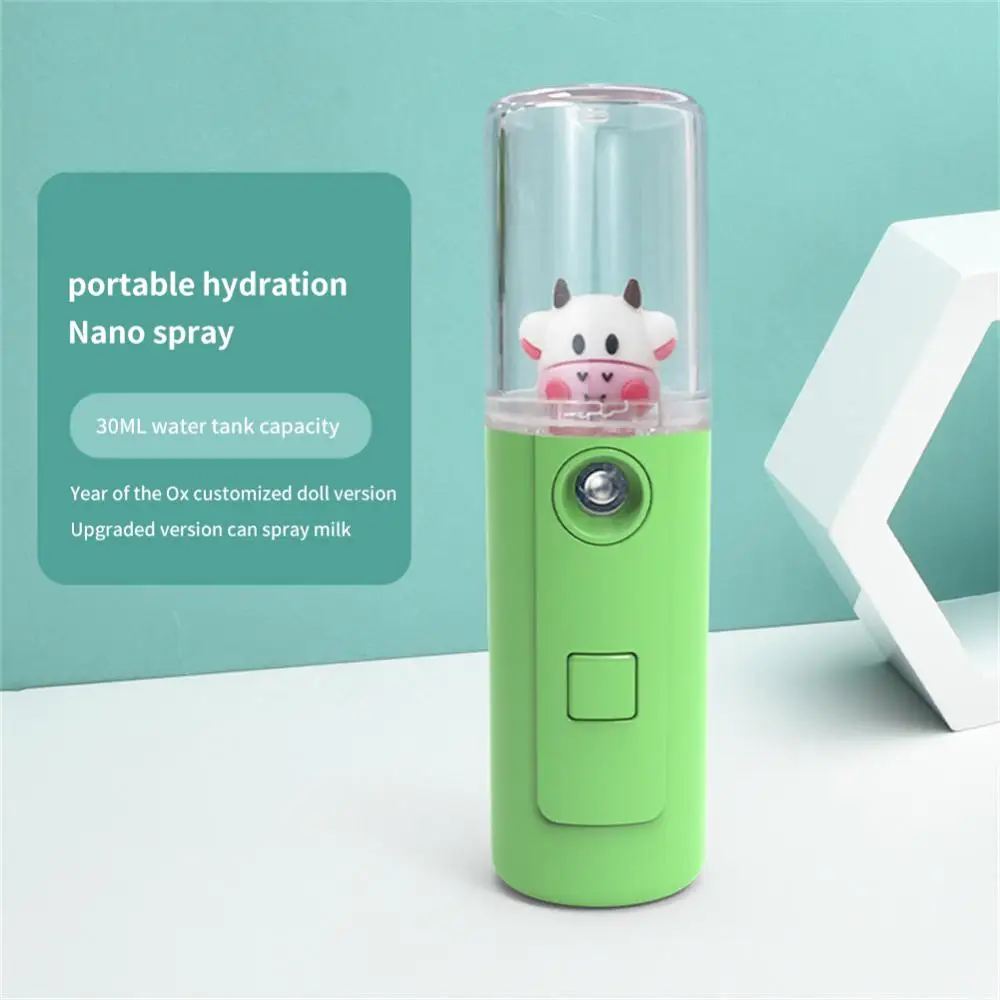 Huidverzorging Spray Hydraterend Instrument Gezichtssprayer Gezichtsstomer Usb Opladen Handheld Draagbare Huis Luchtbevochtiger Schoonheidsapparaat