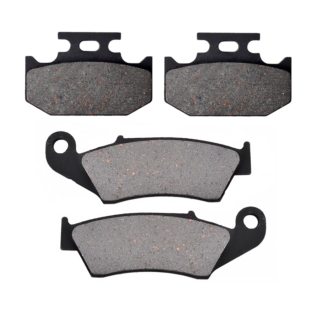 Motorcycle Front and Rear Brake Pads Disks  For SUZUKI DR-Z 250 K1-K7 (SJ 44 A) 2001-2007 / DR 350 SEW/SEX/V/W/X 1998-1999 650