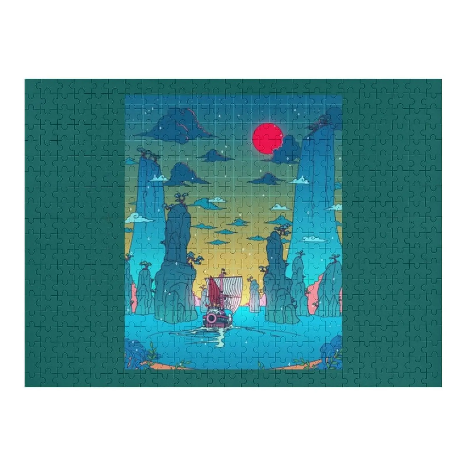 

To the next adventure! Premium Jigsaw Puzzle Wooden Name Custom Personalized Personalised Toys Puzzle