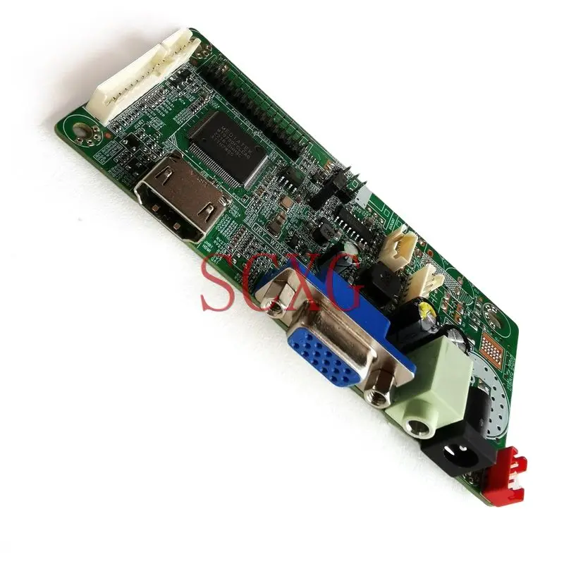 Voor M185B1 LTM185AT02 LTM185AT01 MT185GW01 M185XW01 Kit 58C Screen Controller Board 18.5 "Lvds 30 Pin 2Ccfl Lcd-scherm 1366*768