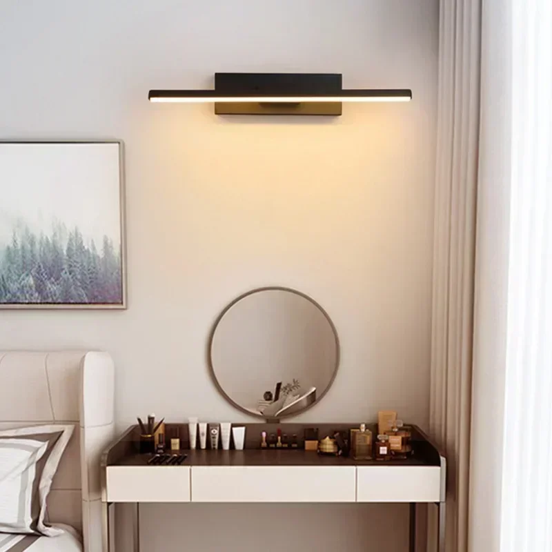 الحديثة وحدة إضاءة LED جداريّة ضوء الأجهزة تدوير مرآة حمام مصباح لغرفة النوم غرفة المعيشة خط داخلي شمعدانات جدارية تركيبة إضاءة