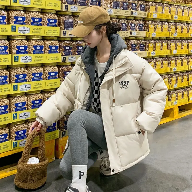 

Parkas Womens Flower Women Coat Winter Bio-Cotton Quilted Buttoned Ruffled Urban High-Grade Fashionable Premium Distinctive 2025