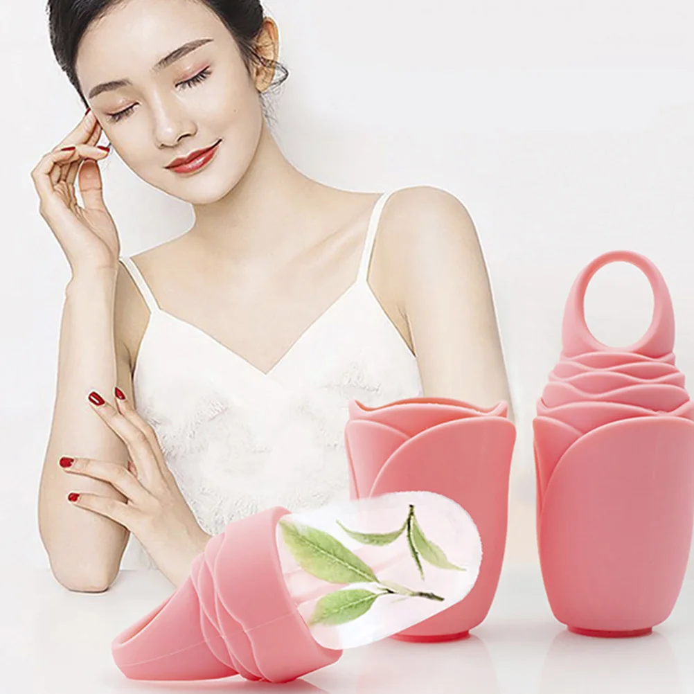 سيليكون الوجه 46 مللي حامل الثلج القابل للفصل الوجه العين الانتفاخ الإغاثة أدوات العناية بالبشرة أدوات تدليك الوجه