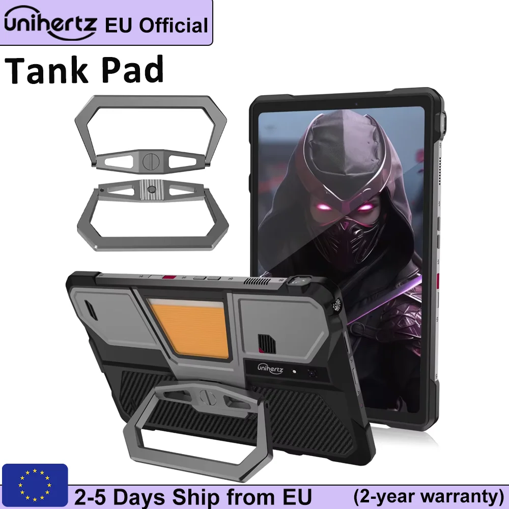 Unihertz 8849 TANK PAD projecteur robuste tablette Smartphone 5G 10.95 pouces 32MP + 50MP 16GB 512GB 21000mAh 66W tablette Android 14 120H