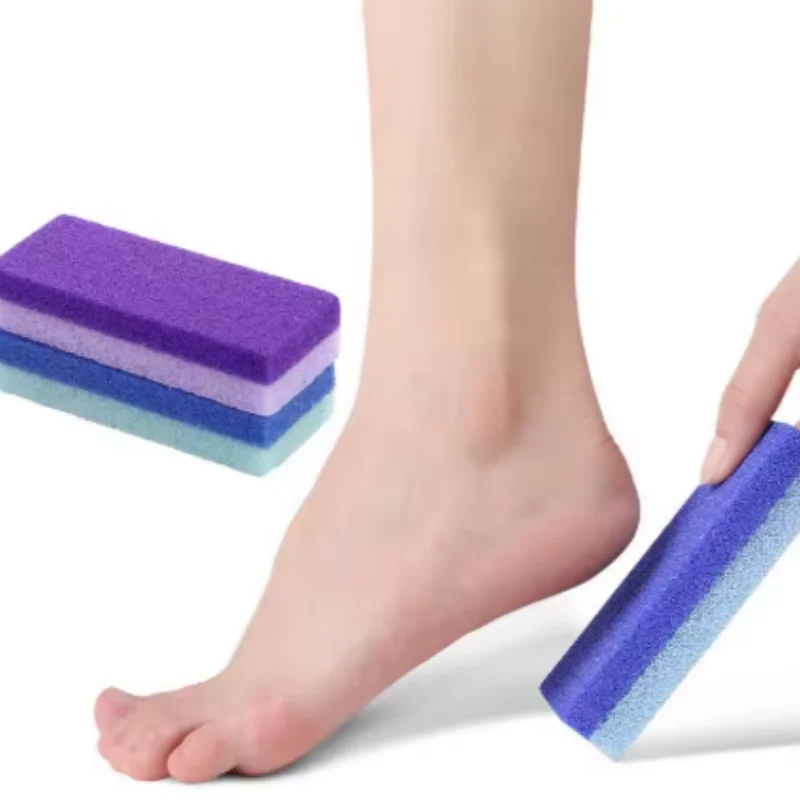 1/3/5/10 Uds mezcla de pedicura reutilizable esponja pómez para pies exfoliación de piedra elimina la piel muerta y eliminador de callos herramienta para el cuidado de los pies