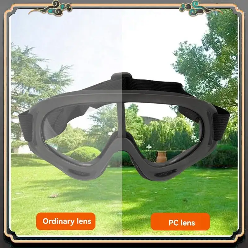 Premium 2Pcs Goggles Outdoor Sport Glasses Game Clear Goggles