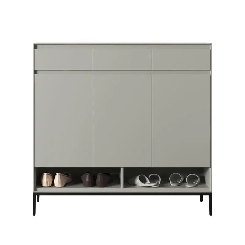 

Type minimalist door shoe cabinet light luxury door entrance cabinet Nordic simple wall locker modern partition cabinet