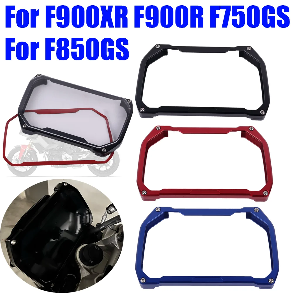 For BMW F900XR F900R F750GS F850GS F900 XR 850GS Accessories Instrument Meter Frame Cover Dashboard Screen Protector Protection