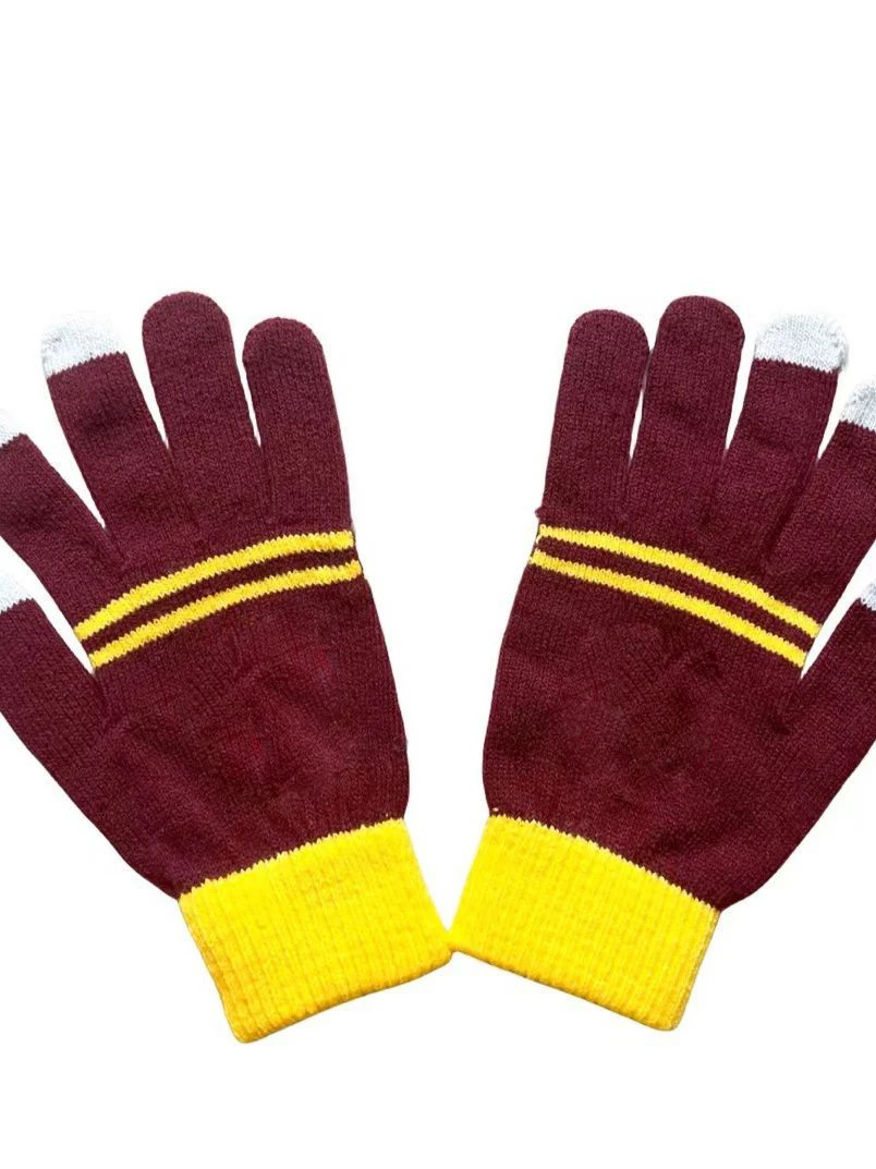 Harry Gloves Gryffindor Slytherin Touch screen gloves Knit gloves preppy