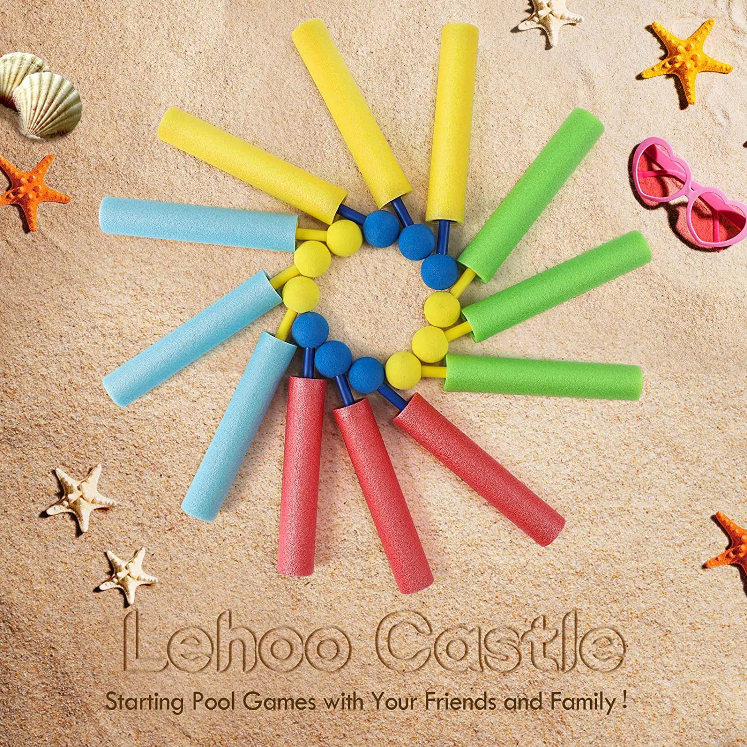 Sommer Strand Wasserspiel zeug gerade Rohr Schaum Eva Material ziehen Typ Hochdruck Wasser pistole kleine Wasser pistole Farbe zufällig