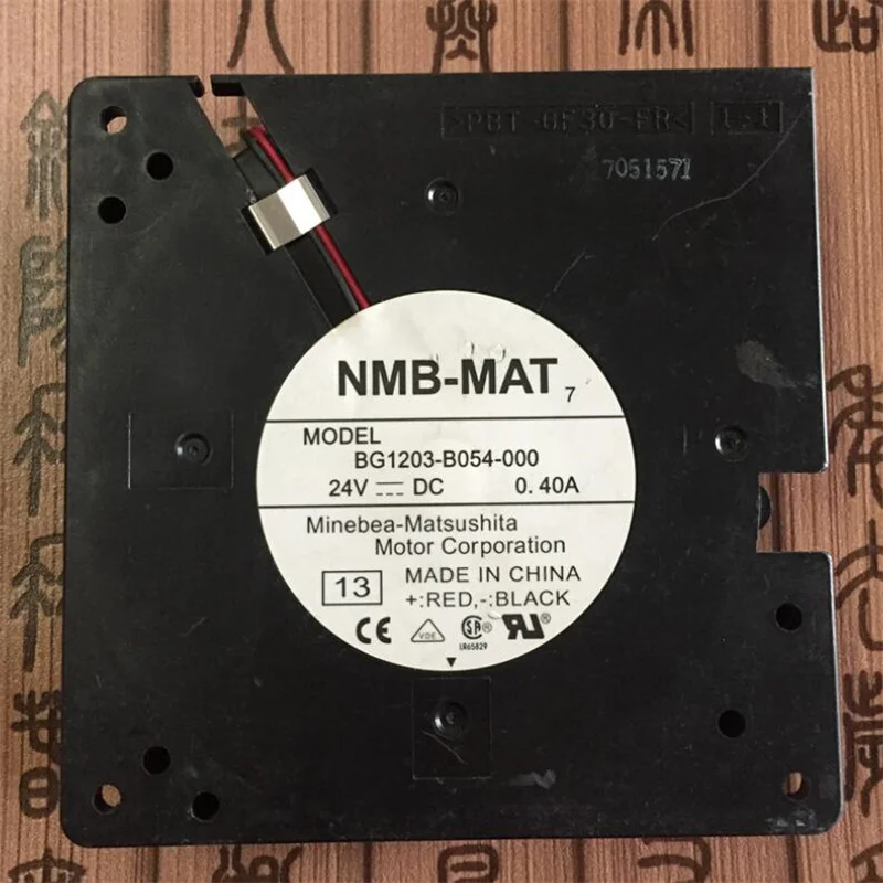 Original NB-MAT BG1203-B054-000 24V 0.40A turboblower 12032 fan