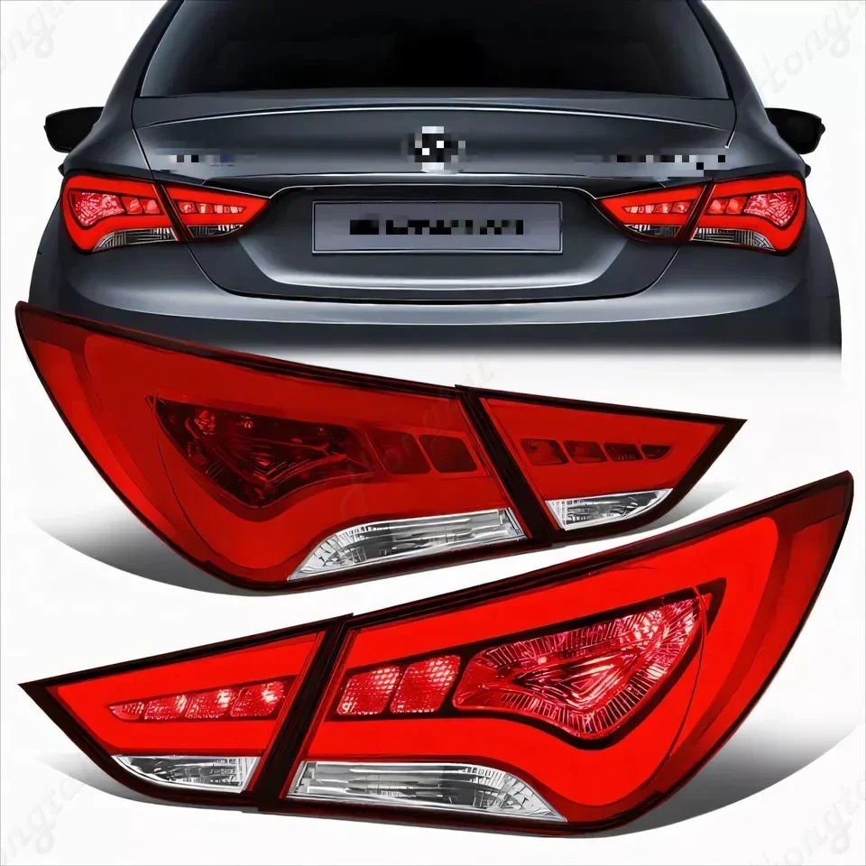 

Taillight Assembly for 2011-2012-2014 Modern 8 generation Sonata LED modification, running lights, brake lights, rear steering