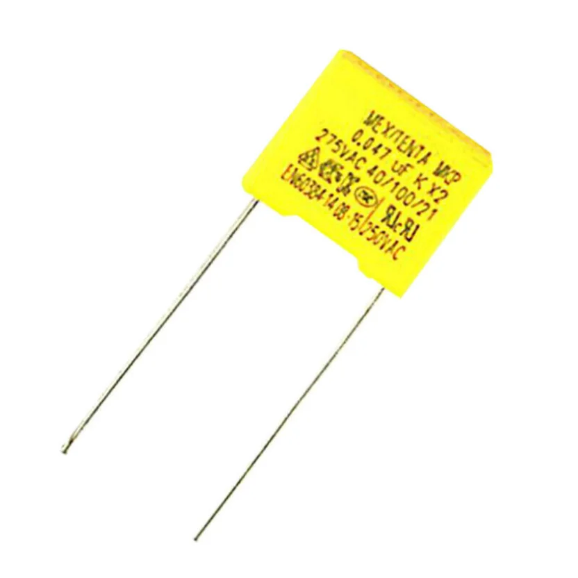 MKP-Capacitor de segurança, 275V, CA, 0,01 UF, 0,022 UF, 0,047 UF, 0,068 UF, 0,1 UF, 0,15 UF, 0,22 UF, 0,33 UF, 0,47 UF, 0,68 UF, 1UF, 1,5 UF, 2,2 UF