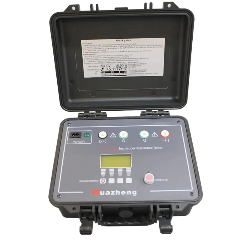 HZJY 15K HV 15kV Insulation Resistance Measurement Equipment 15 KV Insulation Meter Price