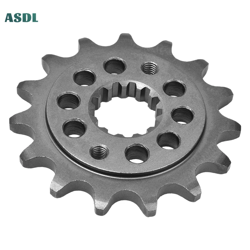 520-15T 520 15 Tooth Motorcycle 20CrMnTi Front Sprocket Silent Sprocket For Suzuki RG400 EW SV400 For Yamaha YZF600R Thunder