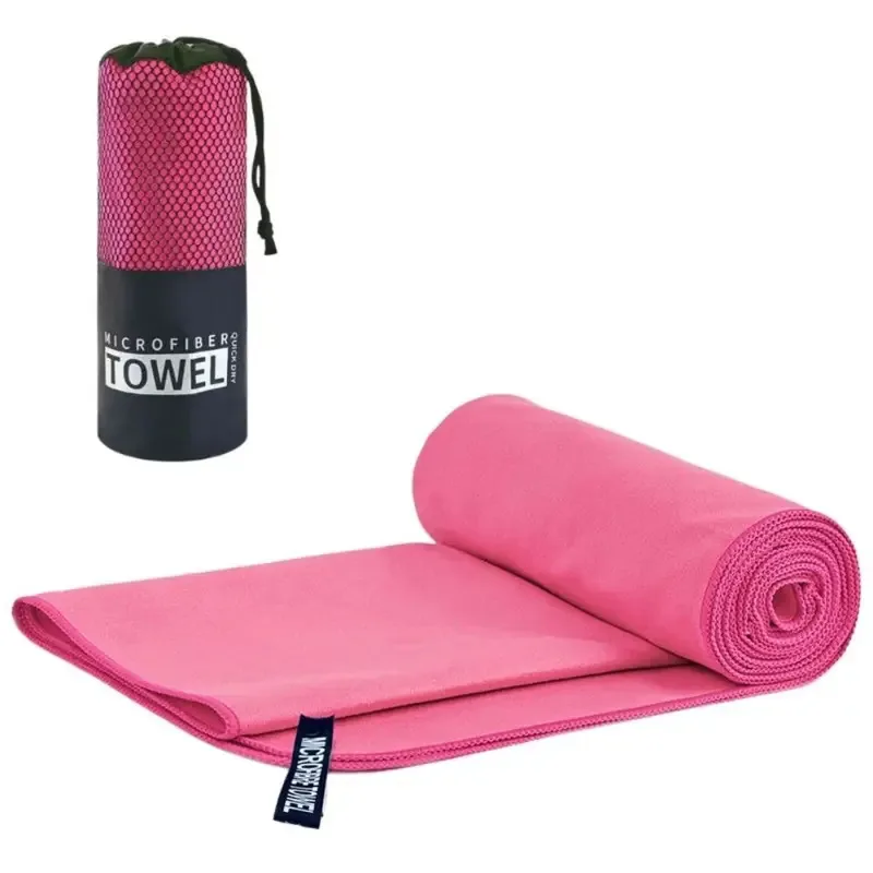 Quick-dry yoga towel, microfiber, ultra-thin fabric, double-sided plush towel, 40x80cm / 76x152cm