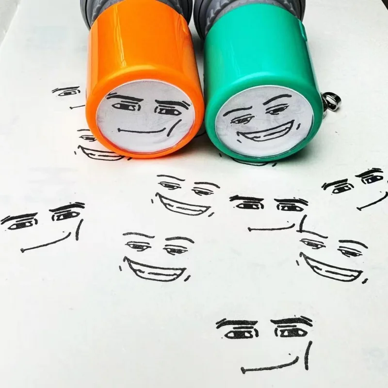 Funny Stamp Cute Meme Seal Press Handmade Scrapbooking DIY Journal Stationery Kids School Office Supplies