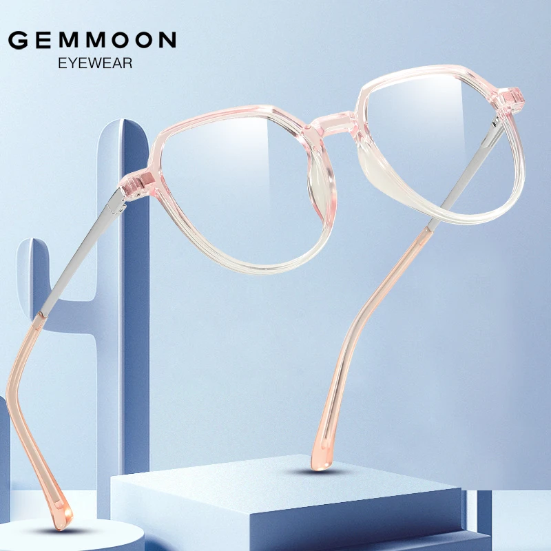 Magnetic Glasses Women's Fashion Transparent Eyeglass Frame Small Frame Makeup God a Mirror Dual Purpose Can be Assigned