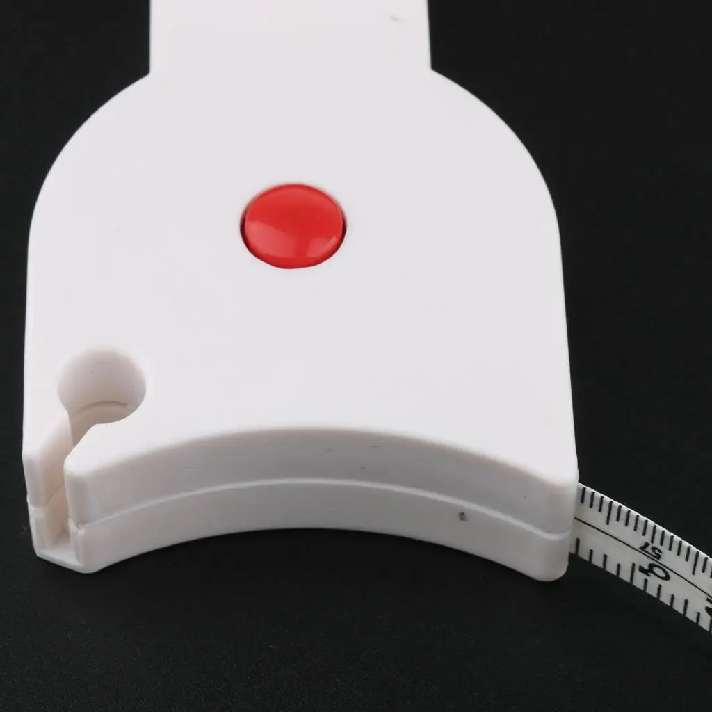 Flexible Body Tape Measure with Push Button ABS Ruler for Weight Management and Body Measurements