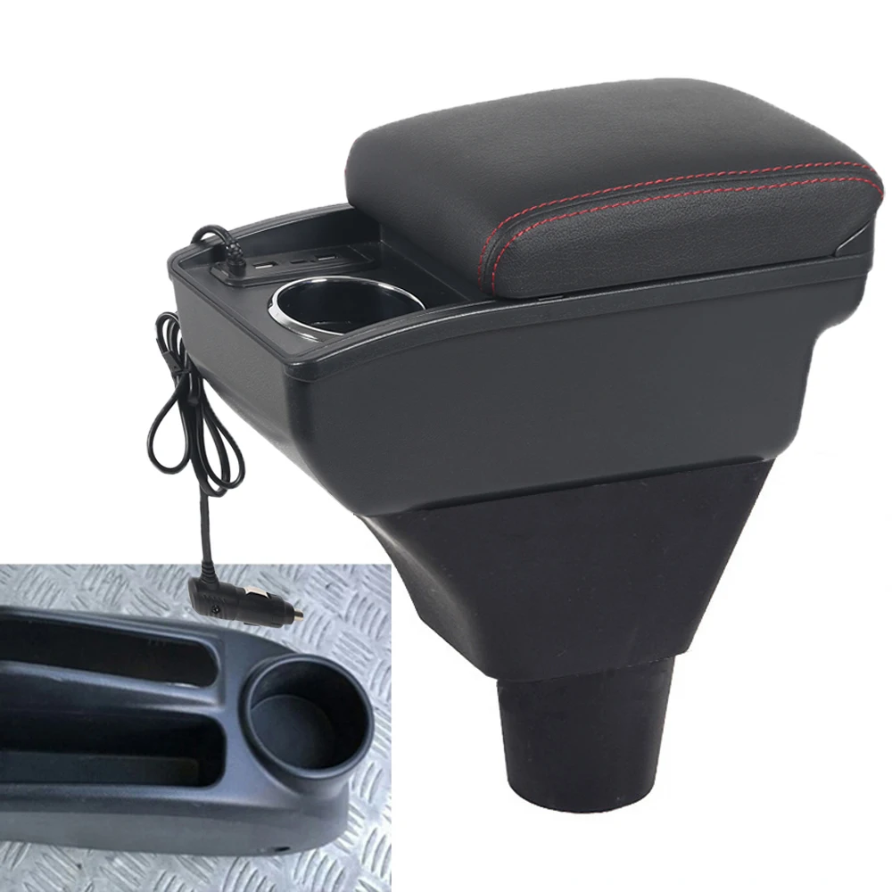Image of Auto Honda Civic ep3 Armlehnenbox ﻿ Aufbewahrungskoffer mit zentralem Inhalt, Konsolenaufbewahrung, Ellenbogenstütze, Stützarm