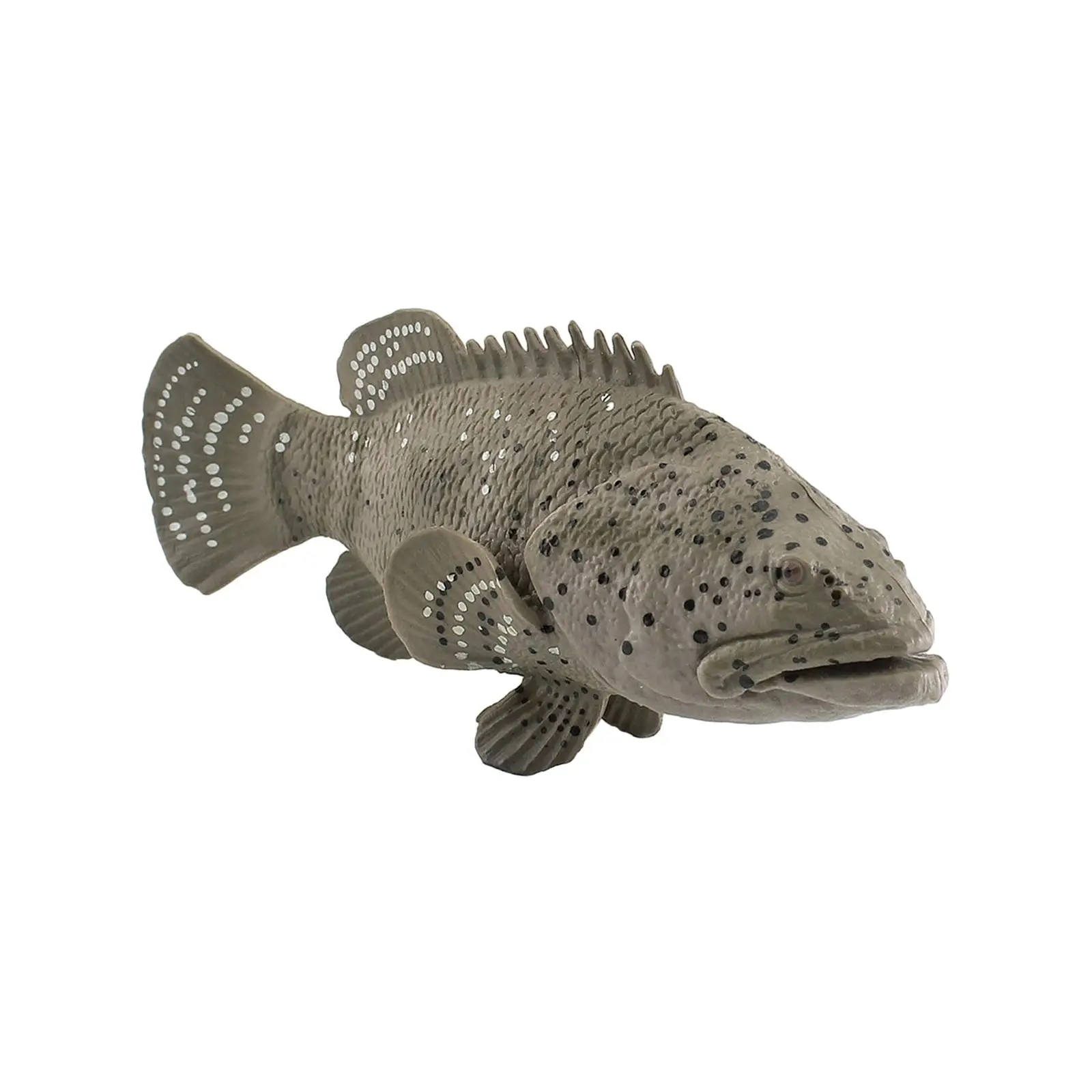 Figuras de juguete de grouper, decoración de escritorio pequeña para decoración de tartas, regalo de vacaciones