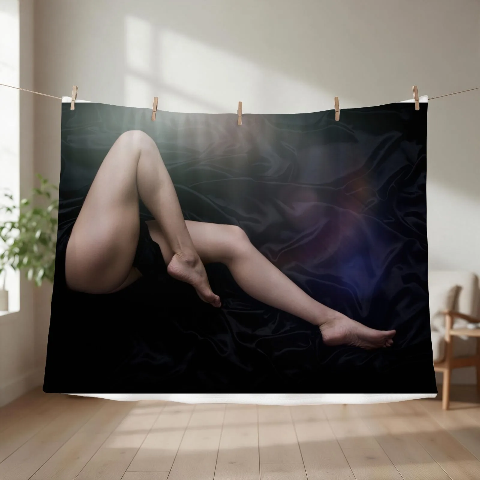 Legs Throw Blanket couch cozy soft plush fuzzy picnic outdoor blanket