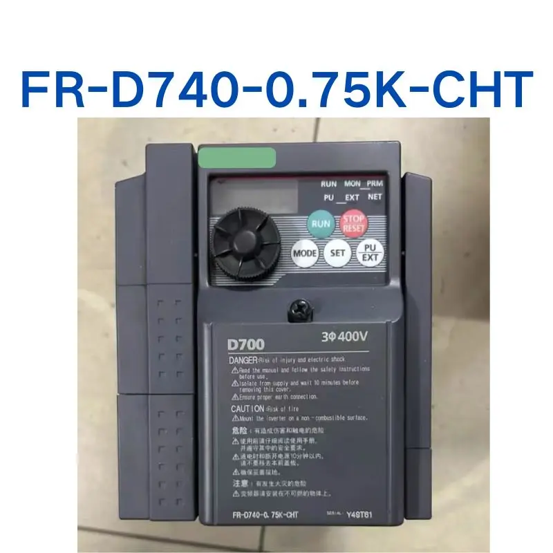 

Second hand FR-D740-0.4K-CT inverter 0.4KW 380V test OK, fast shipping