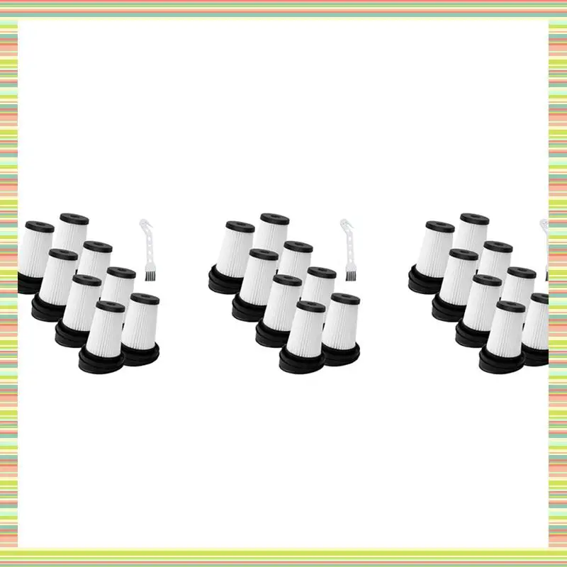 

A97P 24 Handheld Vacuum Cleaner Filters, For Grundig Vch 9629 Vch 9630 Vch 9631, Vacuum Cleaner Filter With Cleaning Brush