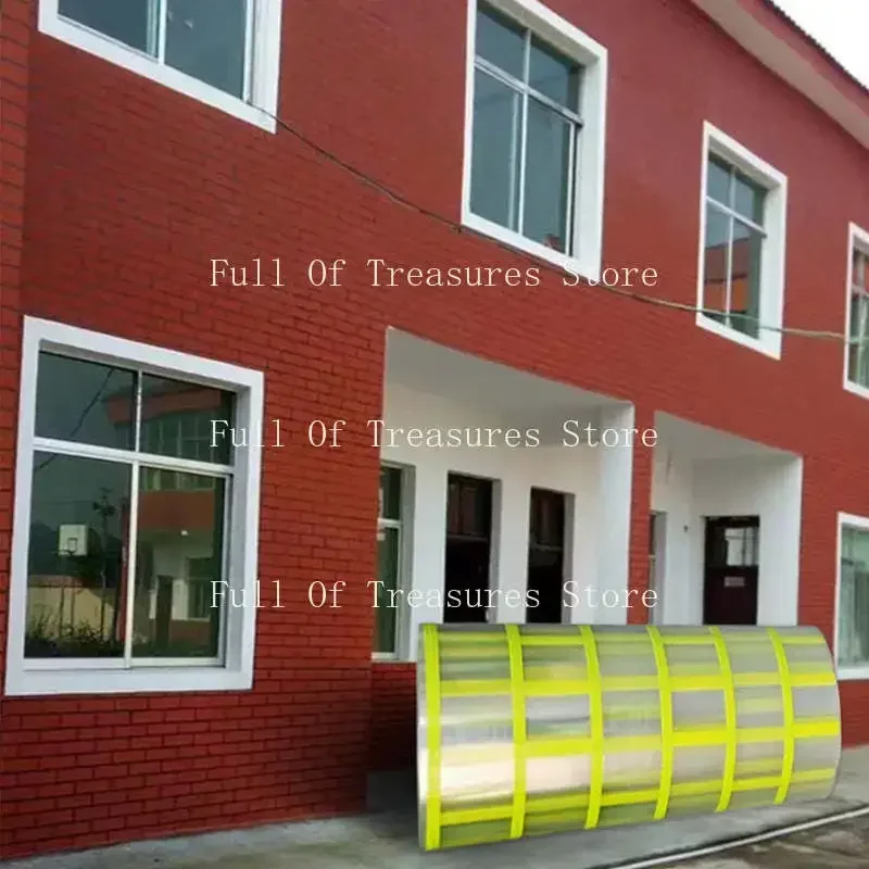 1 Roll 10M Painted Brick Pattern Mold Tape Exterior Wall Indoor Outdoor 6*24*1cm