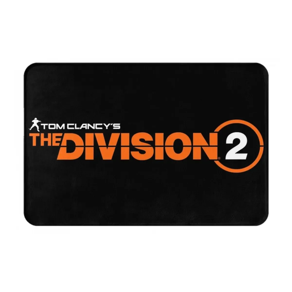 Tom Clancy's The Division 2 Doormat Rug Carpet Mat Footpad Polyester Anti-slip Antiwear Entrance Kitchen Bedroom Balcony Toilet