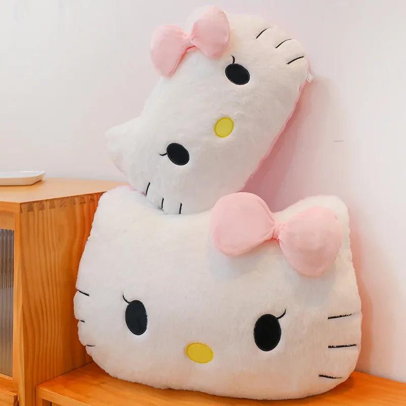 Kawaii Sanrio Pluche Hello Kitty Pluche Kamer Decor Plushies Kawaii Pop Hallo Kitty Knuffel Ragdoll Home Xmas Geschenken