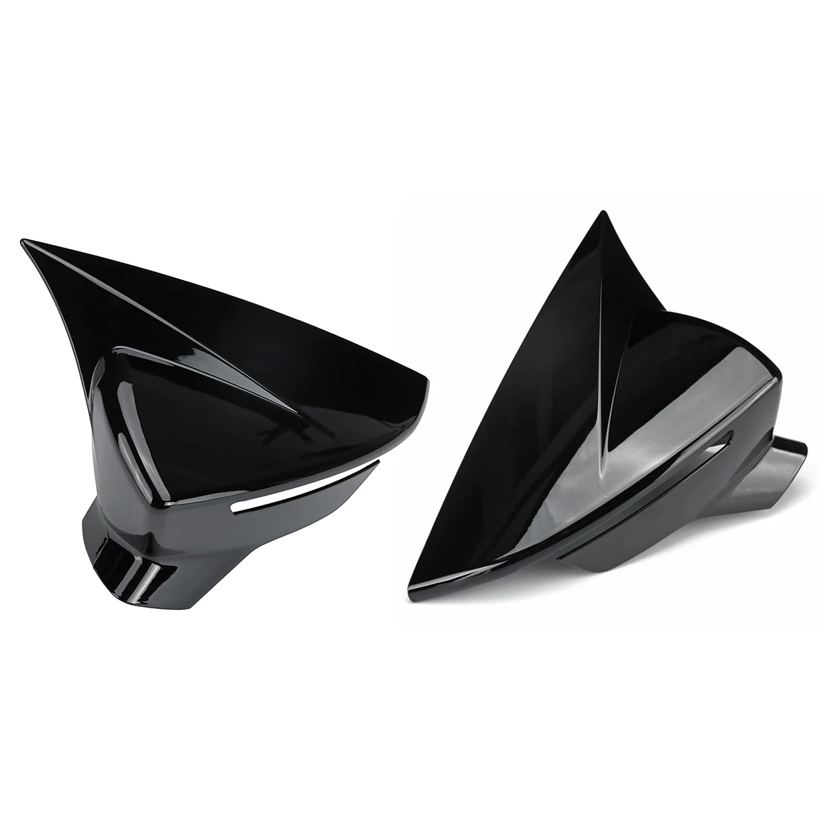 2x Side Mirror Cover Rearview Caps For Seat Leon MK3 MK3.5 5F ST FR Cupra 2013-2019 Side Door Mirror Caps Cover Shell Add-on view 3