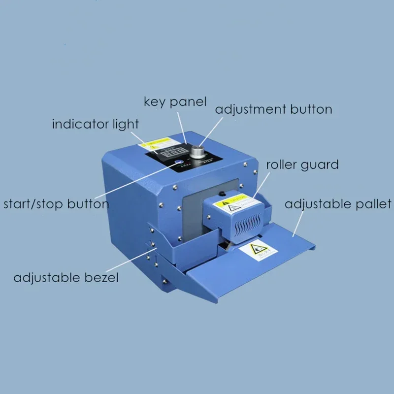 220V/ 110V Roller Sealing Machine Portable Bag Sealer Roller Foil Plastic Bag Food Packaging Machine