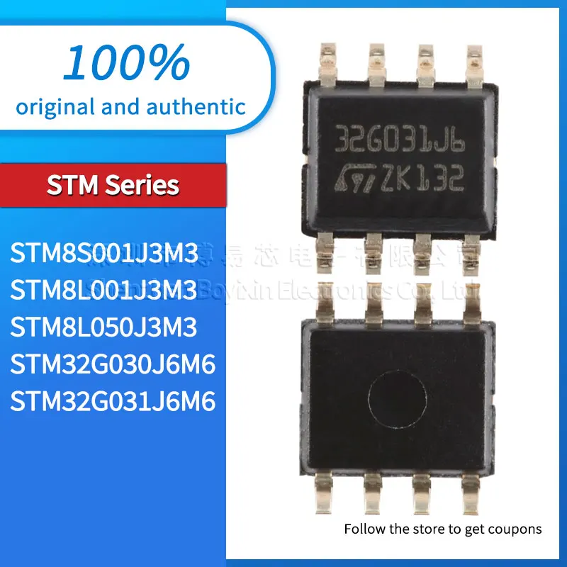 

Оригинальный STM8S001J3M3 STM8L001J3M3 STM8L050J3M3 STM32G030J6M6 STM32G031J6M6