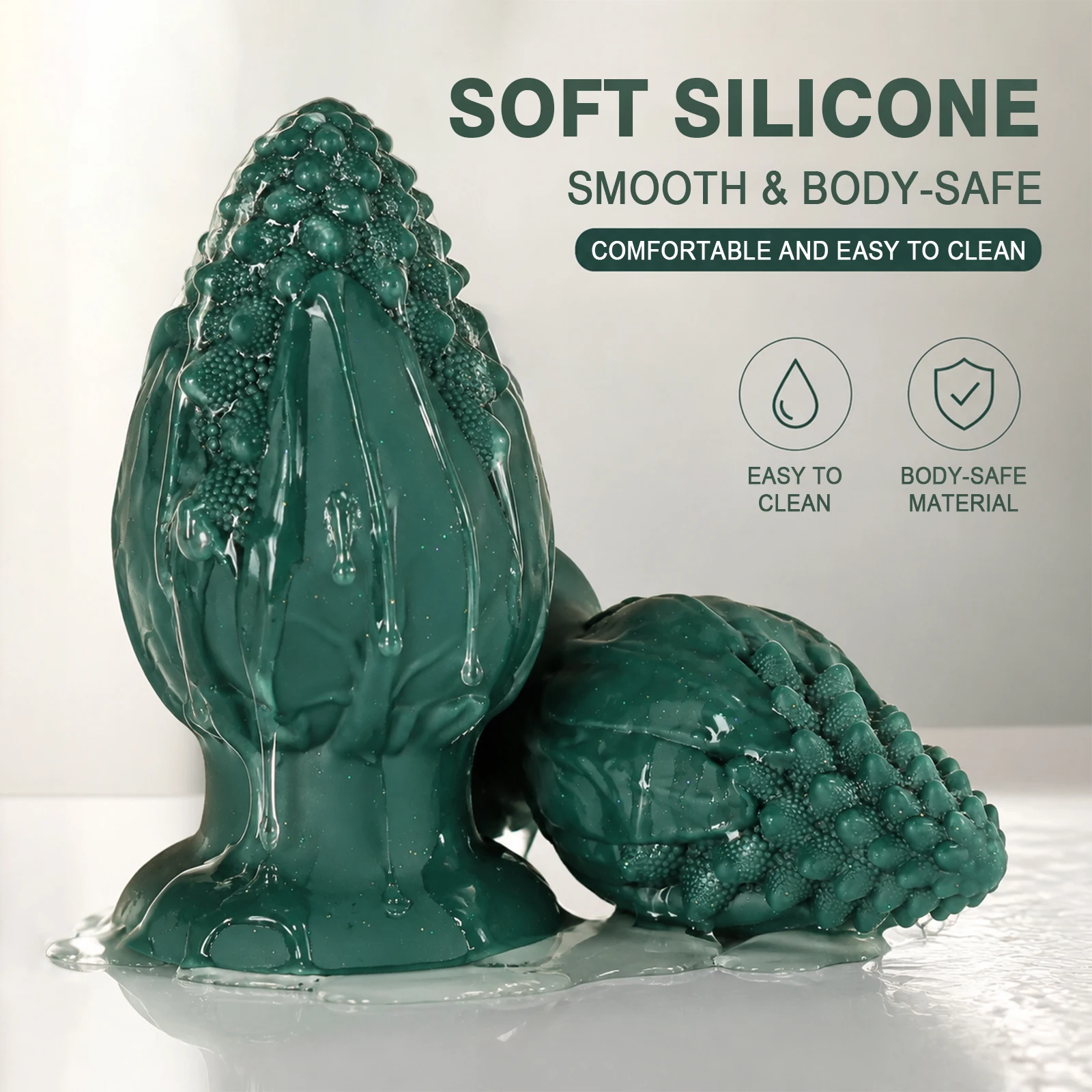 New Anal Beads Huge Butt Plug Ass Plug Balls Dilatador Anal Plugs Dick Dildo Huge Particle Stimulation Sex Toys For Men Adults view 2