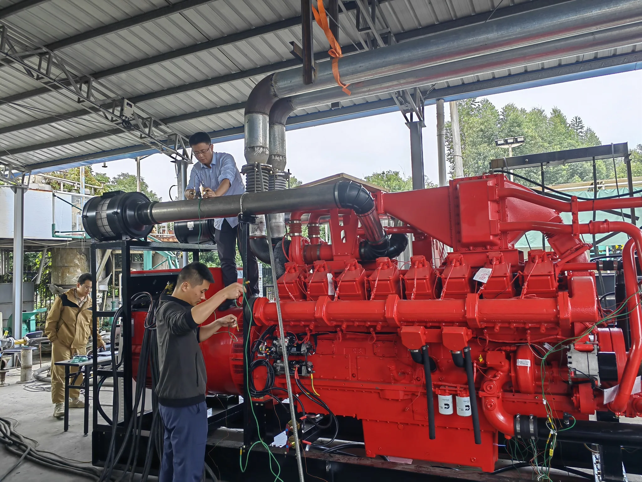 SHX 100kVA 80KW Beste Prijzen Draagbare Generator Natuurlijke Generator Set Generator lpg voor Onderweg Stroombehoeften
