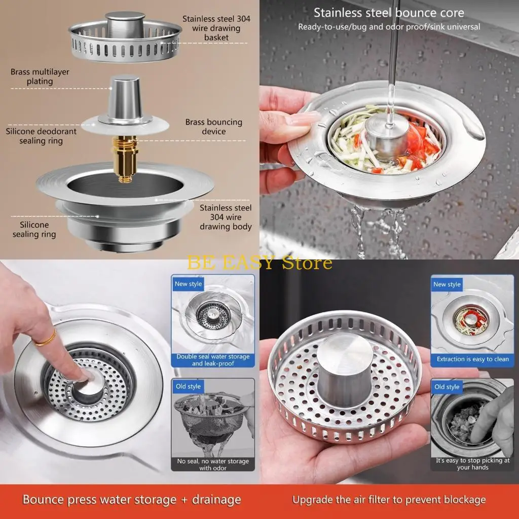 

E28F Промышленная стопка раковины Эффективная раковина Практическая стальная раковина