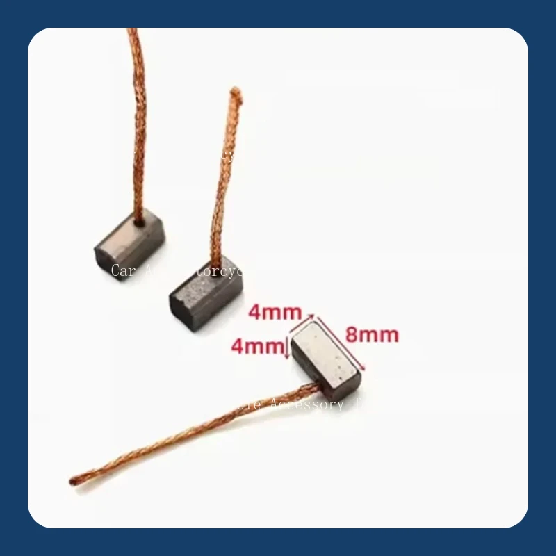 Новинка подходит для Yida Qida Sail Kaiyue, угольная щетка для стеклоочистителя 4X4X8 4X4X10, автоматический дверной двигатель с медной угольной щеткой Новинка подходит для Yida Qida Sail Kaiyue, угольная щетка для стеклоочистителя 4X4X8 4X4X10, автоматический дверной двигатель с медной угольной щеткой