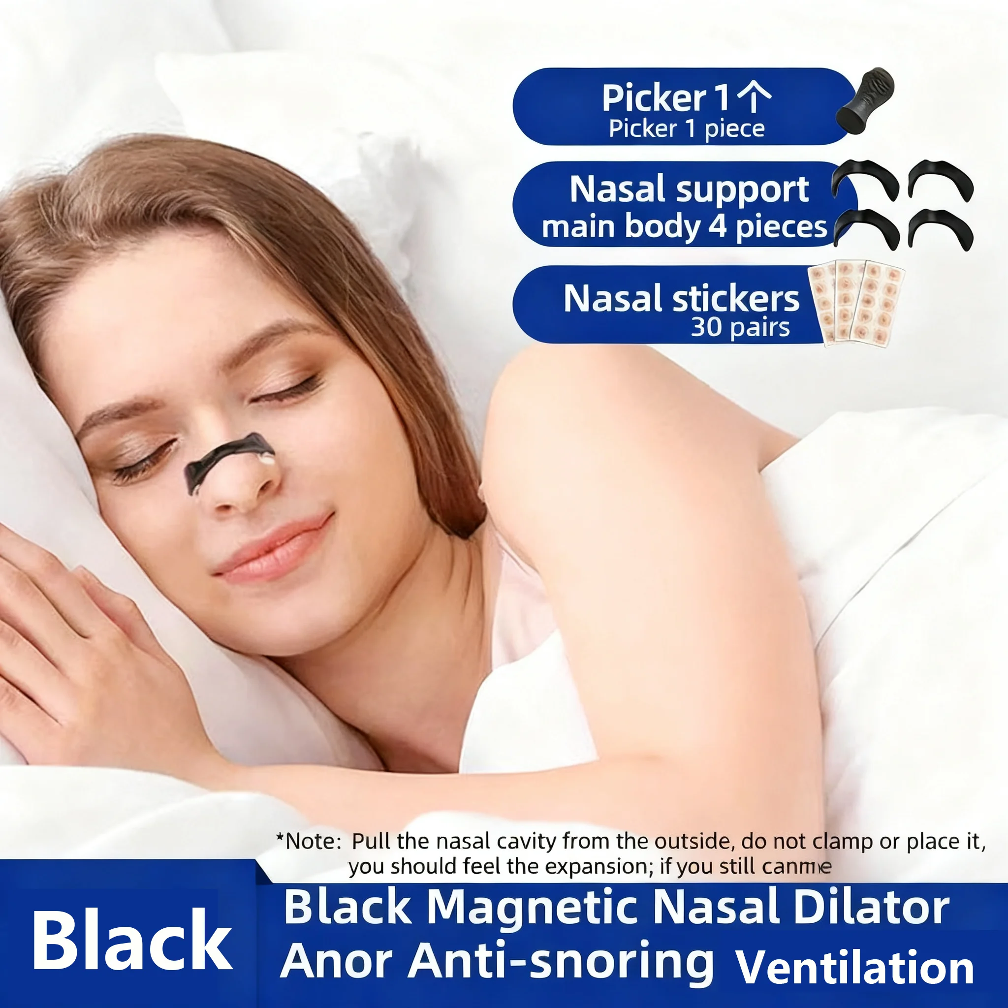 

Лента для рта против храпа, стартовый комплект расширителей для дыхания носа для носа, решение для улучшения качества сна для мужчин