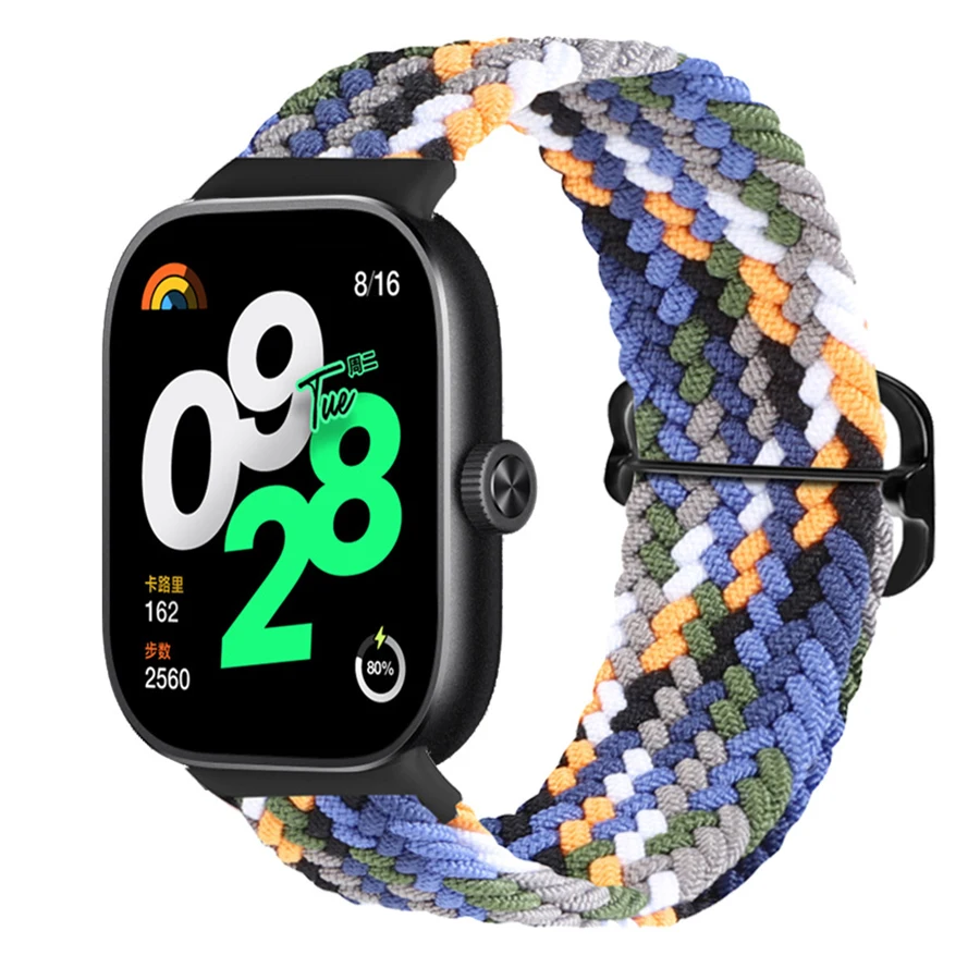 Nylon bandje voor Redmi Watch 4 5 6 Smartwatch armband vervangende band voor Xiaomi Mi Band 8 9 10 Pro polsband accessoires