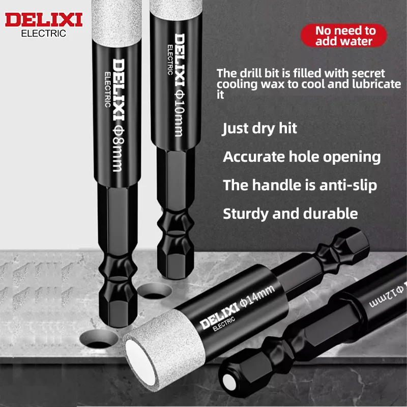 

Ceramic Tile Drilling Drill Without Water Glass Marble Dry Drilling Stone Ceramic Ceramic Vitrified Tile Special Drilling Tool