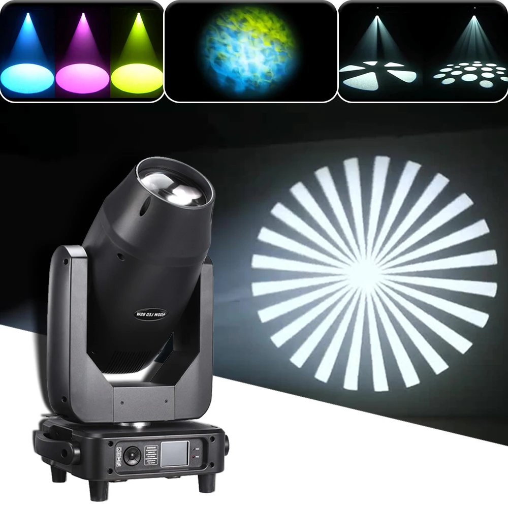 

YUER CMY CTO 400W LED Moving Head Light With Zoom Beam Spot Wash Stage Effect Lighting For DJ Disco Party Wedding DMX512 RDM